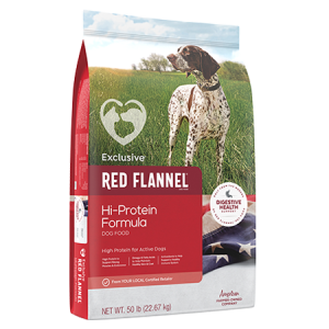 Red Flannel Hi-Protein Formula Dog Food 40-lb