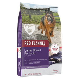 Red Flannel Large Breed Dog Food 50-lb Bag