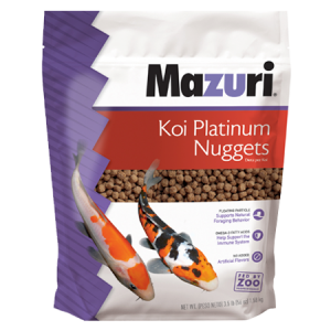 Mazuri Koi Platinum Nuggets Fish Food