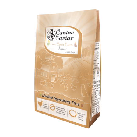Canine Caviar Free Spirit Limited Ingredient Alkaline Holistic Dog Food for All Life Stages