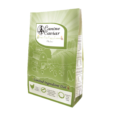 Canine Caviar Grain Free Puppy Limited Ingredient Alkaline Holistic Dog Food