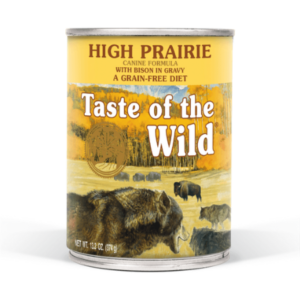 High Prairie Canine Formula with Bison in Gravy