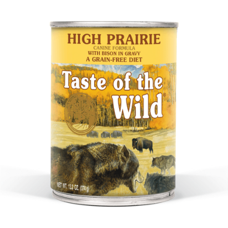 High Prairie Canine Formula with Bison in Gravy