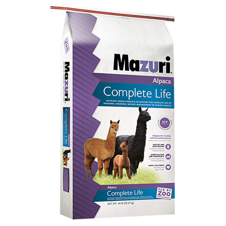 Mazuri Alpaca Complete Life Exotic Food 40-lb Bag