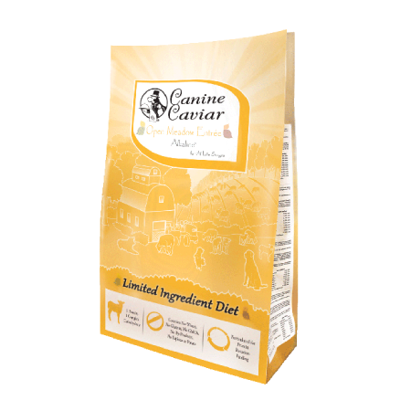 Canine Caviar Open Meadow Limited Ingredient Alkaline Holistic Dog Food for All Life Stages
