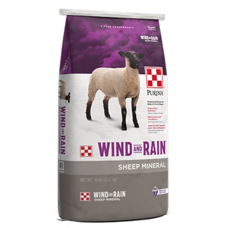 Purina® Wind and Rain® Sheep Mineral 50-lb