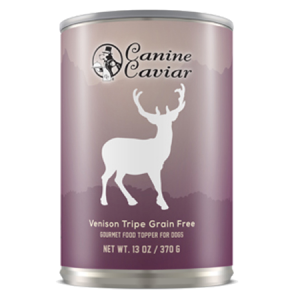 Canine Caviar 96% Venison Tripe Grain Free Canned Dog Food Supplement