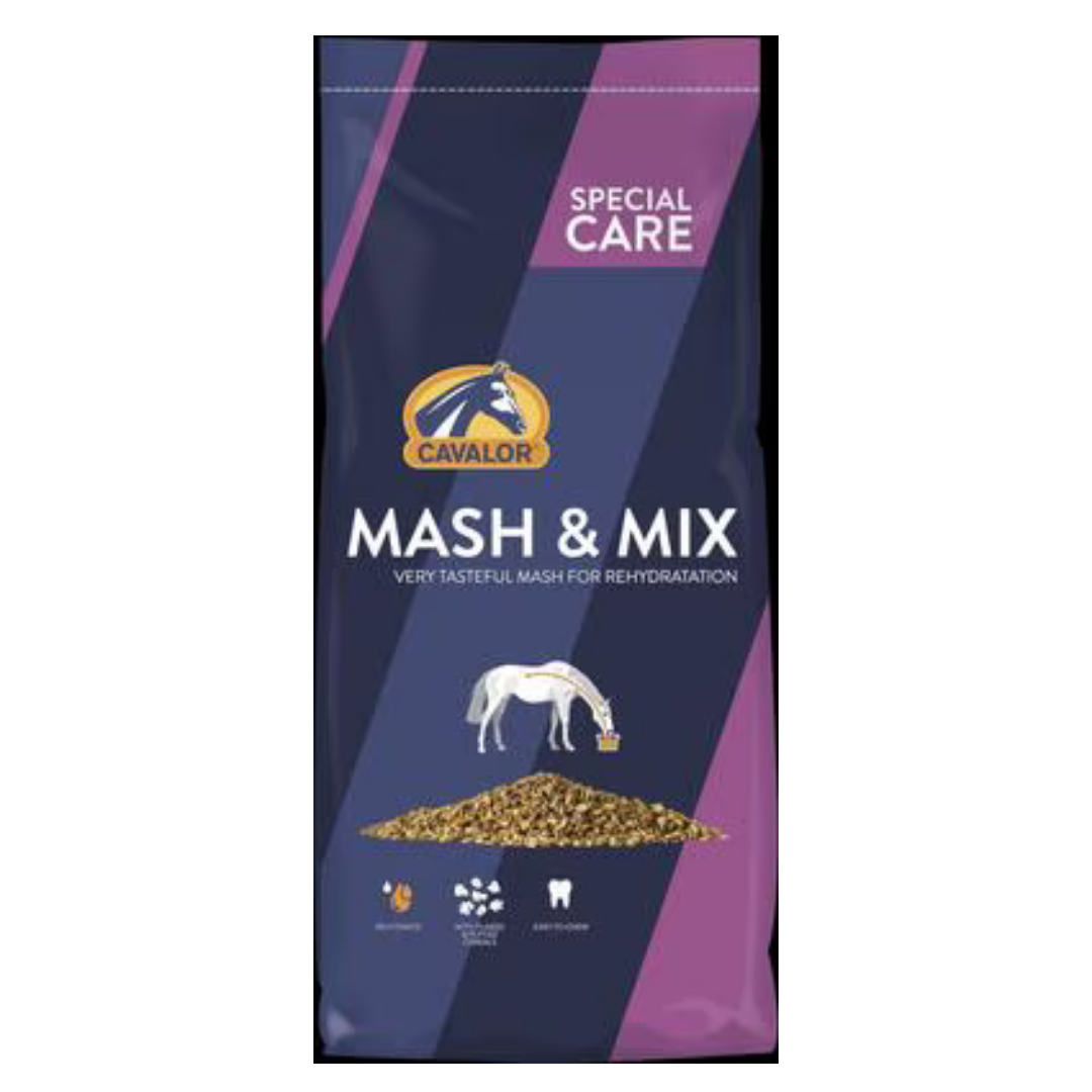 Cavalor Mash & Mix Horse Feed, 33-lb bag