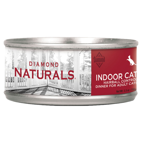 Diamond Naturals Indoor Hairball Wet Cat Food