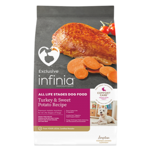 Infinia All Life Stages Dog Food Turkey & Sweet Potato Recipe