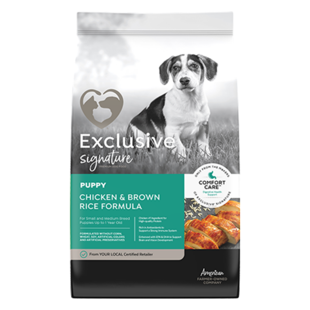 Exclusive Signature Puppy Food Chicken & Brown Rice Formula