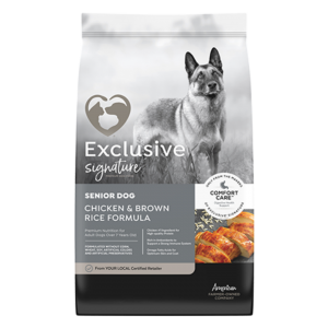 Exclusive Signature Senior Chicken & Brown Rice Formula Dog Food