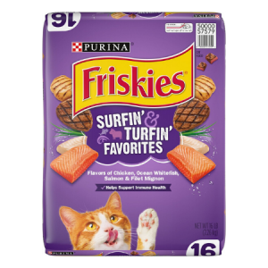Friskies Surfin' Turnfin' Favorites Dry Cat