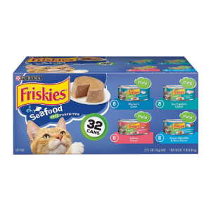 Friskies Classic Pate Seafood Variety Pack