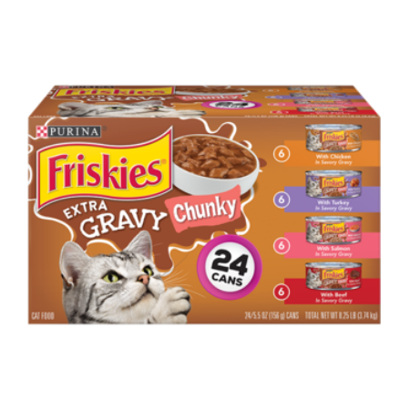 Friskies Extra Gravy Chunky Variety