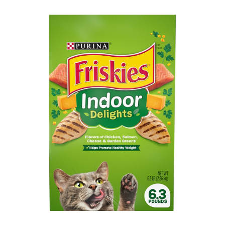 Friskies Indoor Delights Dry Cat Food