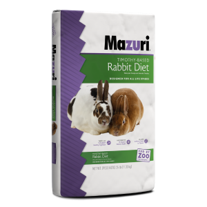 Mazuri Timothy-Based Rabbit Diet 25-lb