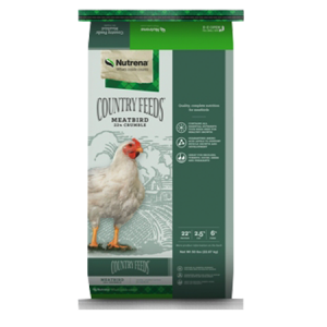 Nutrena Country Feeds Meatbird 22% Crumbles
