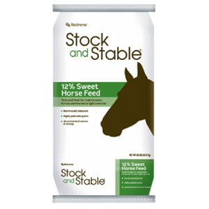 Nutrena Stock and Stable 12% Sweet Horse Feed