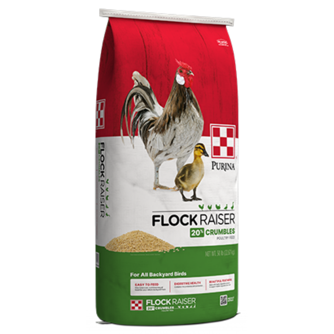 Purina Flock Raiser Crumbles 50-lb