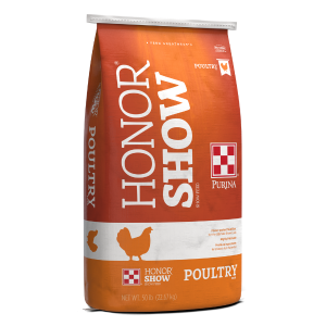 Purina Honor Show Chow Poultry Grower Finisher 50-lb