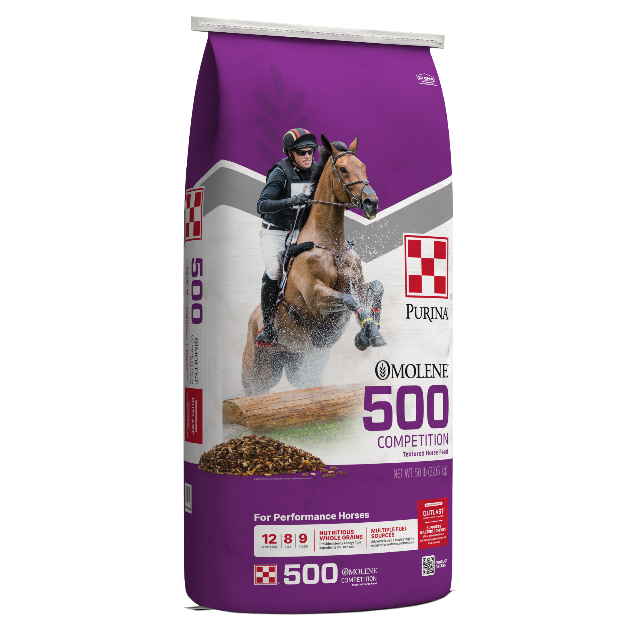 Purina Omolene 500 Competition Horse Feed 50-lb bag