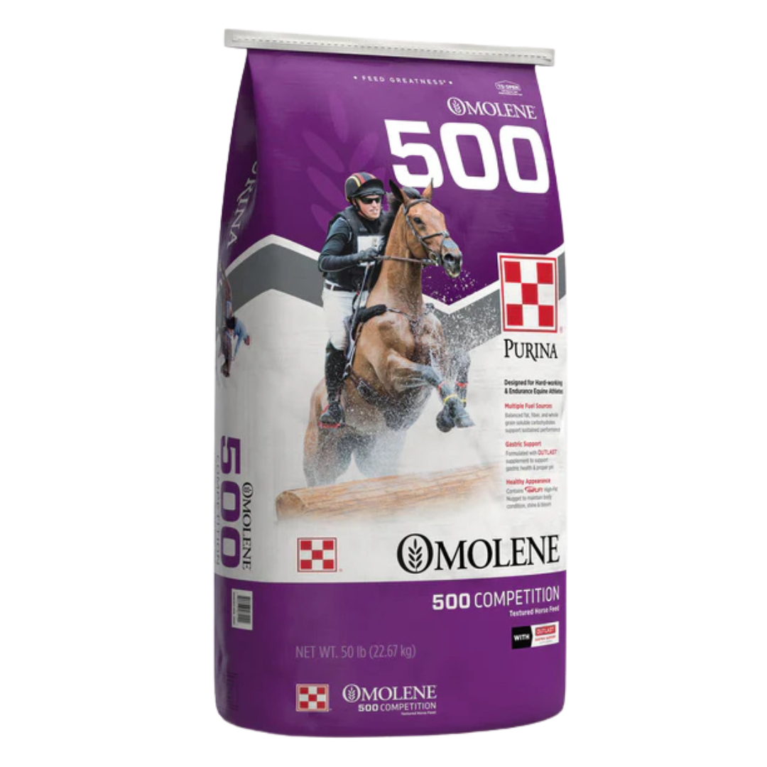 Purina Omolene 500 Competition Horse Feed 50-lb bag
