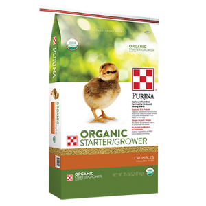 Purina Organic Starter-Grower Feed Bag 35-lb