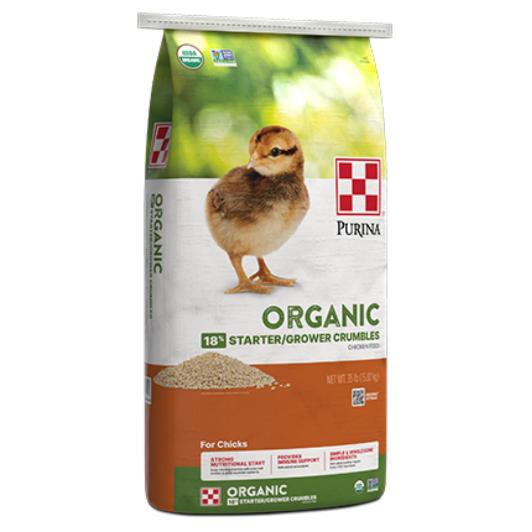 Purina Organic Starter-Grower Feed Bag 35-lb