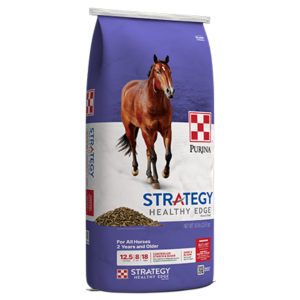 Purina Strategy Healthy Edge Horse Feed 50-lb