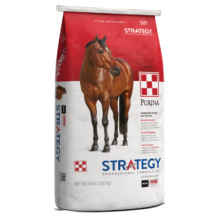 Purina Strategy Professional Formula GX Horse Feed 50-lb Bag