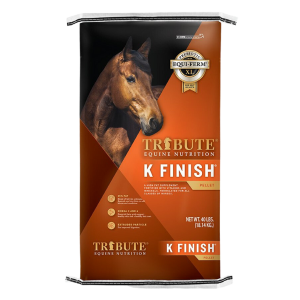 Tribute K Finish® Horse Supplement 40-lb