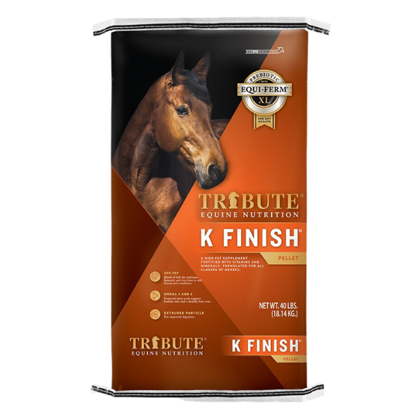 Tribute K Finish® Horse Supplement 40-lb