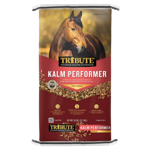 Tribute Kalm Performer Textured Horse Feed. 50-lb bag.
