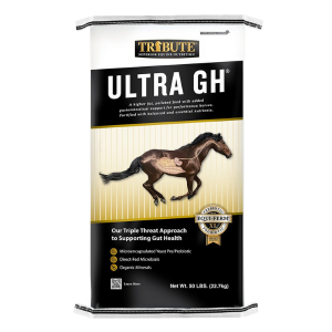 Tribute Ultra GH Higher Fat Digestive Support Horse Feed 50-lb