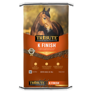 Tribute K Finish® Horse Supplement 40-lb