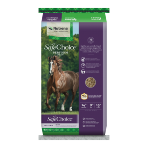 Nutrena SafeChoice Perform Pellet Horse Feed