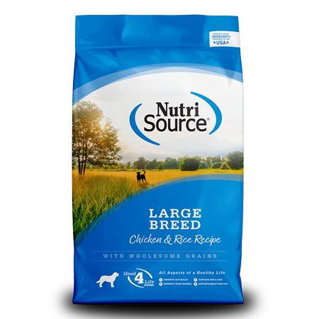 Nutri Source Large Breed Chicken Rice Dog