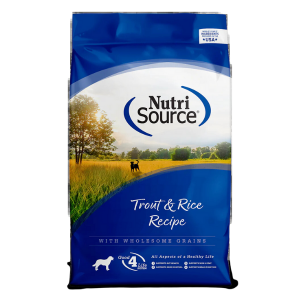 NutriSource Trout and Rice Dry Dog