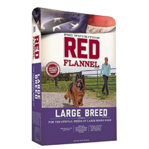 red flannel large breed adult formula