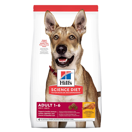 Science Diet Adult Chicken & Barley Dry Dog Food
