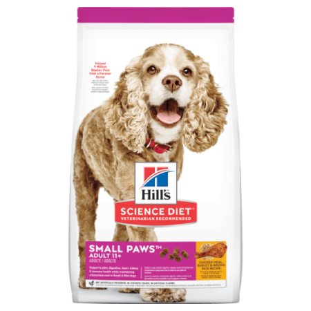 Hill's Science Diet Adult 11+ Small Paws Dog Food