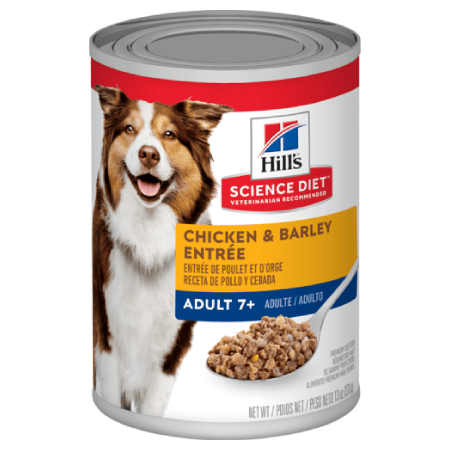 Hill's® Science Diet® Adult 7+ Chicken & Barley Entrée Dog Food