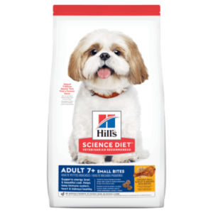 Hill's Science Diet Adult 7+ Small Bites Chicken Meal, Barley & Brown Rice Recipe Dog Food