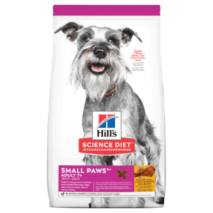 Hill's Science Diet Adult 7+ Small Paws Chicken Meal, Barley & Brown Rice Recipe Dog Food