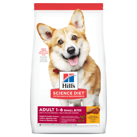 Hill's Science Diet Adult Small Bites Chicken & Barley Recipe Dry Dog Food