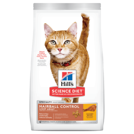 Hill's Science Diet Adult Hairball Control Light Cat Food