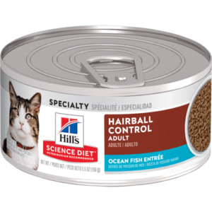 Hill's Science Diet Adult Hairball Control Ocean Fish Entrée Cat Food