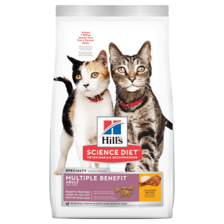 Hill's Science Diet Adult Multiple Benefit Cat Food