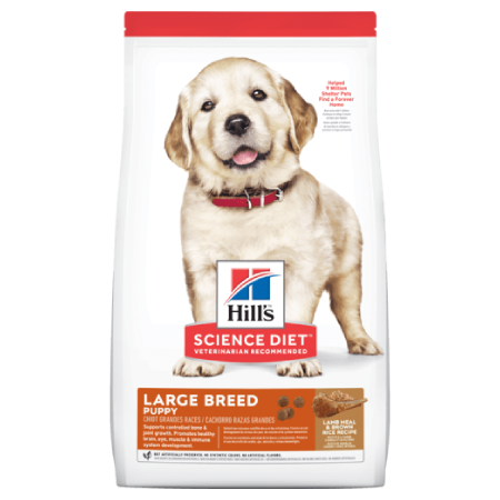 Hill's Science Diet Puppy Large Breed Lamb Meal & Brown Rice Recipe